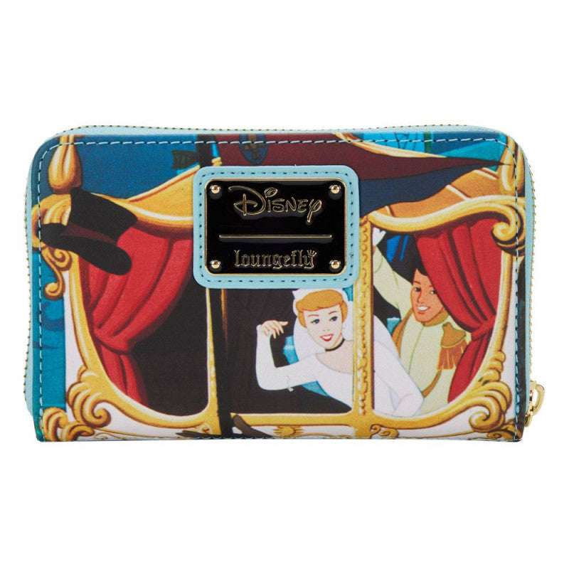 Disney Cinderella Princess Scene Zip Around Wallet